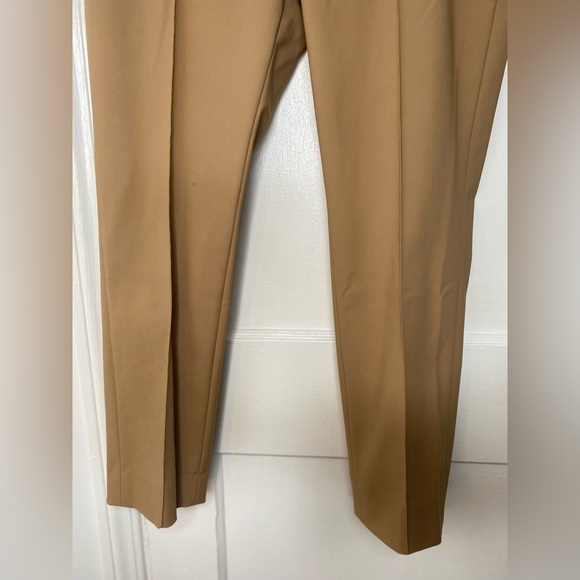 AKRIS Saks Fifth Avenue Women’s Luxury Designer Dress Tan Pants - Picture 3 of 11